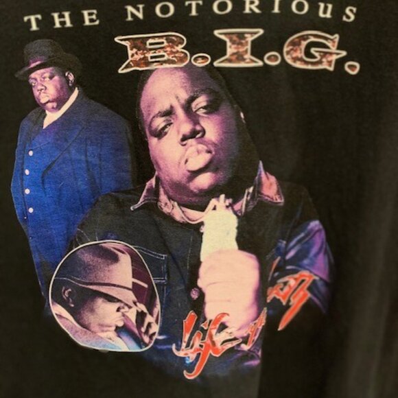 NOTORIOUS B.I.G . CONCERT BAND TEE - Picture 2 of 3